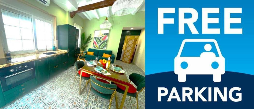 Esmeralda Apartment With Free Private Underground Parking บาเลนเซีย ภายนอก รูปภาพ